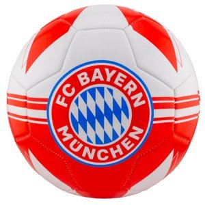 Bayern Mnichov fotbalový míč crest on a striking red and white - Size 5 TM-04358