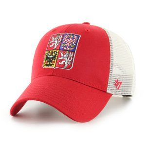 Hokejové reprezentace čepice baseballová kšiltovka Czech Republic Branson 47 MVP Red 47 Brand 112459