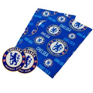 Chelsea FC Text Gift Wrap TM-03946
