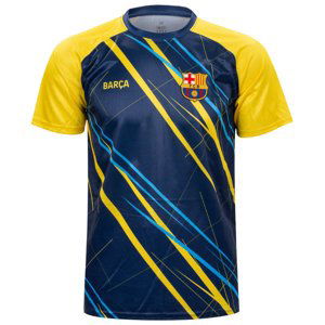 FC Barcelona dětský fotbalový dres Lined yellow 57465