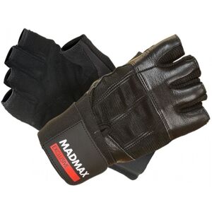 MADMAX Fitness rukavice PROFESSIONAL MFG269 Black/Black Velikost: M