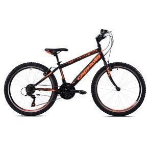 Horské jízdní kolo Capriolo RAPID 240 24"/18HT black orange