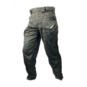 Kalhoty dlouhé pánské HAVEN CUBES KINGSIZE II černo/zelené Velikost: S