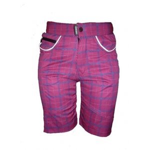 Kalhoty krátké dámské HAVEN PEARL II růžové s cyklovložkou Velikost: L