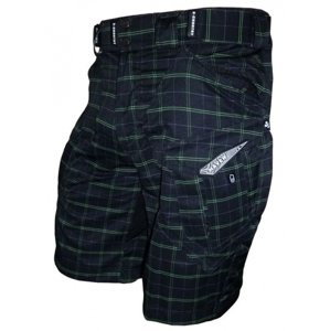 Kalhoty krátké pánské HAVEN Cubes II černo/zelené Velikost: S