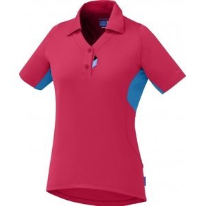 Dres krátký dámský Shimano Polo Shirt růžový Velikost: L