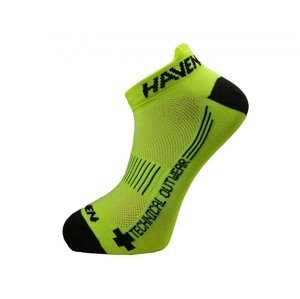 Ponožky HAVEN SNAKE SILVER NEO 2páry žluto/černé Velikost: 10-12