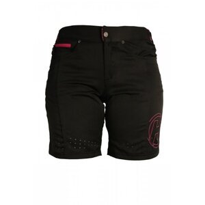 Kalhoty krátké dámské HAVEN AMAZON černo/růžové s cyklovložkou Velikost: XL