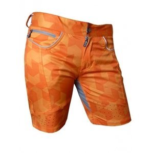 Kalhoty krátké dámské HAVEN PEARL NEO oranžové Velikost: XXL
