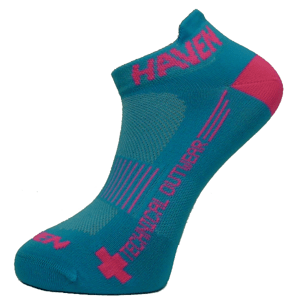 Ponožky HAVEN SNAKE SILVER NEO 2páry modro/růžové Velikost: 4-5