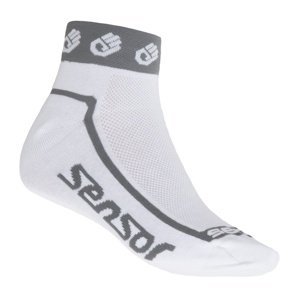 Ponožky SENSOR RACE LITE SMALL HANDS bílé Velikost: 3-5