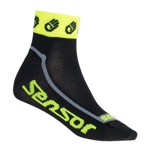 Ponožky SENSOR RACE LITE SMALL HANDS fluoritové Velikost: 3-5