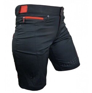 Kalhoty krátké dámské HAVEN AMAZON černo/červené s cyklovložkou Velikost: L