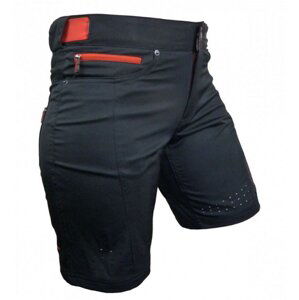 Kalhoty krátké dámské HAVEN AMAZON černo/červené s cyklovložkou Velikost: S