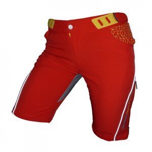 Kalhoty krátké dámské HAVEN SINGLETRAIL WMS červené s cyklovložkou Velikost: L
