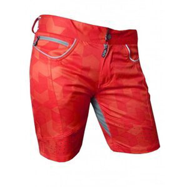 Kalhoty krátké dámské HAVEN PEARL NEO červené Velikost: XXL