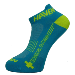 Ponožky HAVEN SNAKE SILVER NEO 2páry modro/žluté Velikost: 10-12