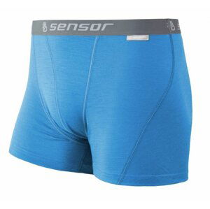 Boxerky SENSOR MERINO ACTIVE modré Velikost: L