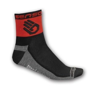 Ponožky SENSOR RACE LITE HAND červené Velikost: 9-11