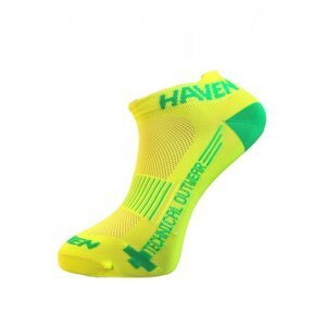 Ponožky HAVEN SNAKE SILVER NEO 2páry žluto/zelené Velikost: 4-5
