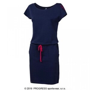 Šaty dámské Progress MARTINA modré Velikost: XL