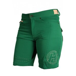 Kalhoty krátké dámské HAVEN AMAZON zeleno/béžové s cyklovložkou Velikost: L