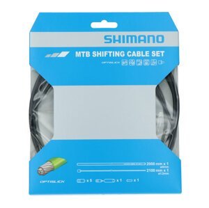 Shimano-servis Bowdeny+lanka Shimano MTB SP41 OPTISLICK set černý