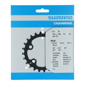 Převodník 24z Shimano Deore FC-M6000 2x10 4 díry