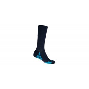 Ponožky SENSOR HIKING MERINO tm. modro/modré Velikost: 6/8