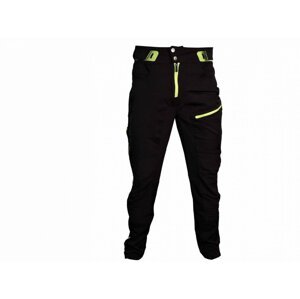 Kalhoty dlouhé unisex HAVEN SINGLETRAIL LONG černo/zelené Velikost: L