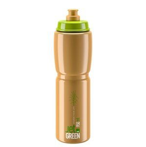 Lahev ELITE Jet Green 21´ hnědá/bílé logo 950 ml