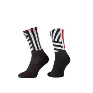 Ponožky XLC All MTN CS-L02 černo bílé Velikost: 46-48