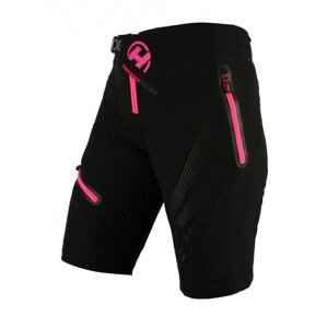 Kalhoty krátké dámské HAVEN ENERGY černo/růžové s cyklovložkou Velikost: L
