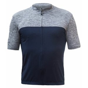 Dres krátký pánský SENSOR CYKLO COOLMAX deep blue/šedá Velikost: M