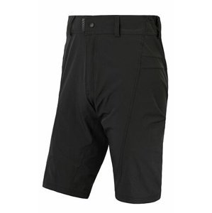 Kalhoty krátké pánské SENSOR HELIUM s cyklovložkou true black Velikost: L