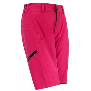 Kalhoty krátké dámské SENSOR HELIUM s cyklovložkou hot pink Velikost: L