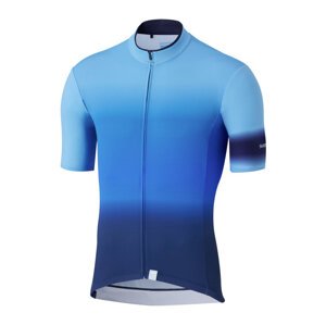 Dres krátký pánský Shimano MIRROR COOL modrý Velikost: M