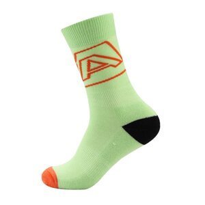 Ponožky unisex ALPINE PRO PHALTE merino zelené Velikost: XS