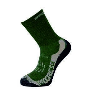 Ponožky Progress X-TREME khaki/šedé Velikost: 35-38