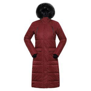 Kabát dámský ALPINE PRO BERMA červený Velikost: XL