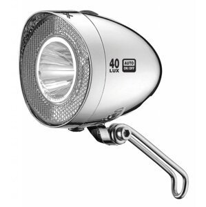 Osvětlení přední XLC Retro CL-D04 LED stříbrné