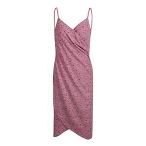 Šaty dámské ALPINE PRO YARA růžové Velikost: L