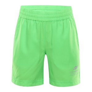 Kalhoty dětské krátké ALPINE PRO SPORTO zelené Velikost: 164/170