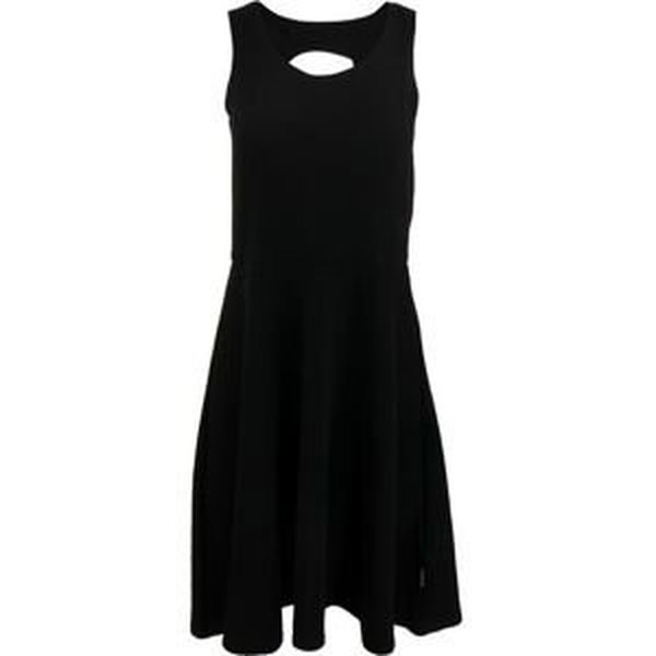 Šaty dámské ALPINE PRO LENDA černé Velikost: XL