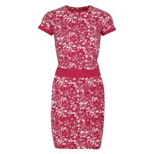 Šaty dámské ALPINE PRO TEGEDA červené Velikost: XL