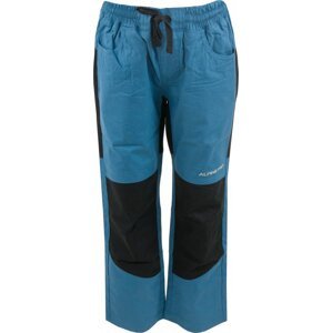 Kalhoty dětské dlouhé ALPINE PRO DERAKO modré Velikost: 116/122