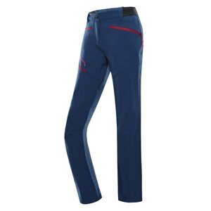 Kalhoty dámské dlouhé ALPINE PRO RAMELA rychleschnoucí modré Velikost: 34
