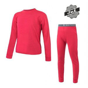 Komplet dětský SENSOR MERINO AIR SET magenta NEW Velikost: 150