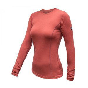 Triko dlouhé dámské SENSOR MERINO ACTIVE terracotta Velikost: XL