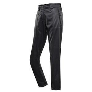 Kalhoty dámské dlouhé ALPINE PRO UFEDA softshellové černé Velikost: L